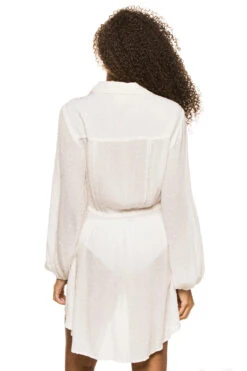 Crinkle Swiss Dot Tunic -ELAN || Maaji Shop 105369 WMWE 167597