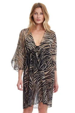 Wildlife V-Neck Tunic