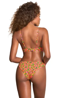 Maaji Jade Reversible Underwire Bikini Top -ELAN || Maaji Shop 2699SUN004 Bikini Top Miniflore Back