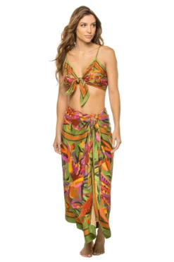 Farm Rio Toucans Scarf Top