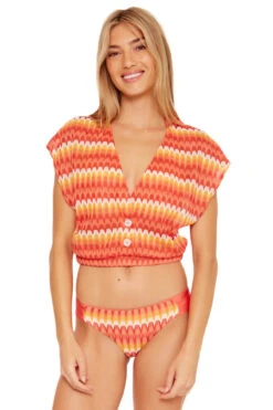 Sunray Crochet Crop Top