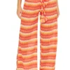 Sunray Crochet Slit Pant