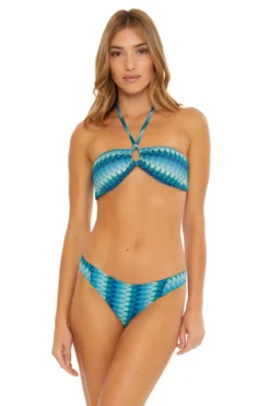 Moonray Ring Front Bandeau Bikini Top