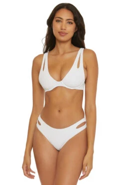 Dahlia Ribbed Underwire Bikini Top