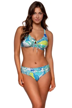 Kauai Keyhole Bralette Bikini Top (D+ Cup)
