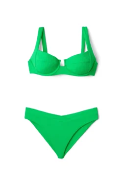 Montauk Underwire Adjustable Bikini Top -ELAN || Maaji Shop 5673338 Bikini Top Palm Laydown