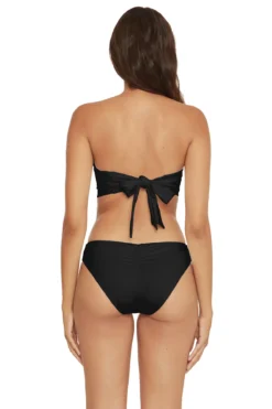Rylie Bandeau Bikini Top 8 Rylie Bandeau Bikini Top -ELAN || Maaji Shop 852347 Bikini Top Black Back1