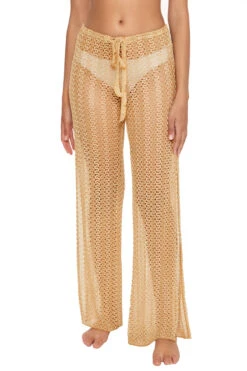 Crochet Metallic Pants