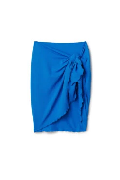 Alex Textured Short Pareo -ELAN || Maaji Shop ALEX PQ Apparel Bottom Azure Laydown