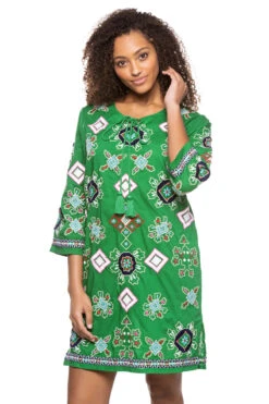 Capri Embroidered Tunic