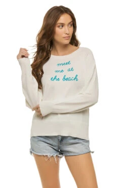 Meet Me At The Beach Sweater