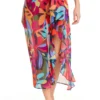 Bold Rush Long Chiffon Ruffle Sarong