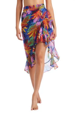 Night Safari Ruffle Sarong