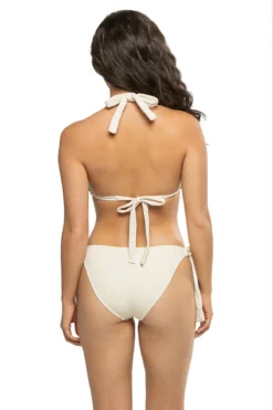 New Arrival -ELAN || Maaji Shop RILEY W Bikini Top White Sand Back