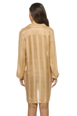 ELAN || Maaji Shop -ELAN || Maaji Shop TX10993 Apparel Top Antique Gold Back