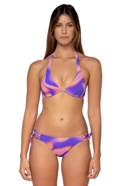 Hailey Sliding Halter Bikini Top